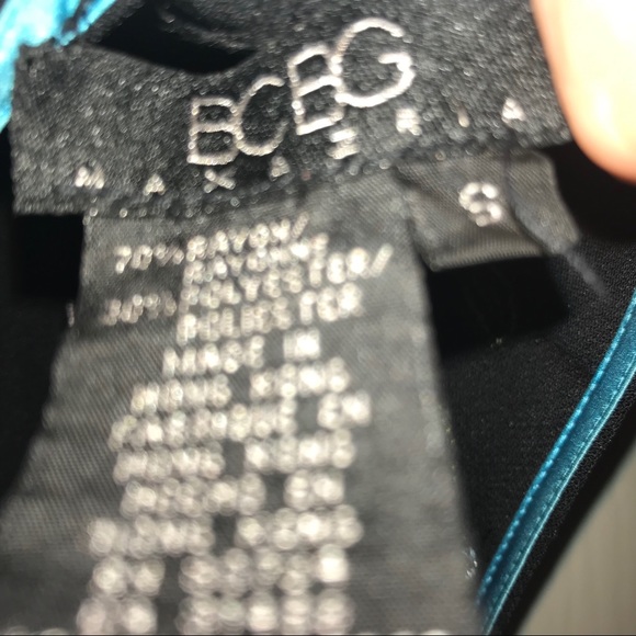 BCBG Floral Embroidered Maxi Halter Dress-Keyhole - Picture 7 of 8